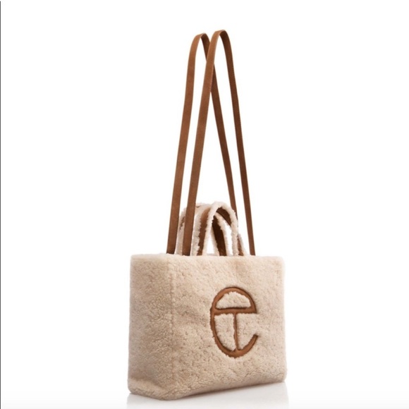 Telfar Handbags - UGG x TELFAR Medium Reverse Shopper - Natural